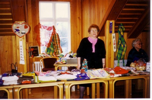 Basar og kaffisala 1997 Bergþóra Jóhannsdóttir, formaður KKD