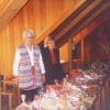 Basar og kökusala, jól 1996, Valgerður Hjörleifsdóttir og Jóna Kjartansdóttir