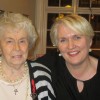 Bergþóra Jóhannsdóttir og Laufey Böðvarsdóttir Jólafundur 2014