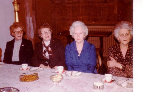 Margrét Ólafsdóttir, Bergþóra Jóhannsdóttir, Jórunn Þórðardóttir, Stefanía Ottesen