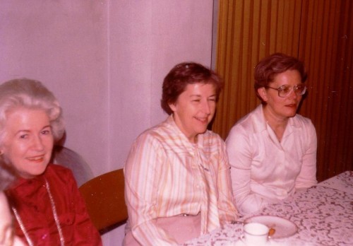 Sigurlaug Eiríksdóttir, Margrét Thorsteinsson, Guðrún Stefánsdóttir