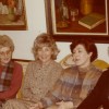 Stjórnin hittist á heimili Kolbrúnar 1983 Dagbjört Stephensen, Kolbrún Þórhallsdóttir, Anna Johannessen, Auður Garðarsdóttir